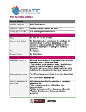 A Plantilla Unidad Didactica