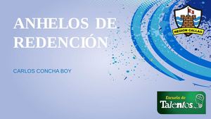 Anhelos De Redención