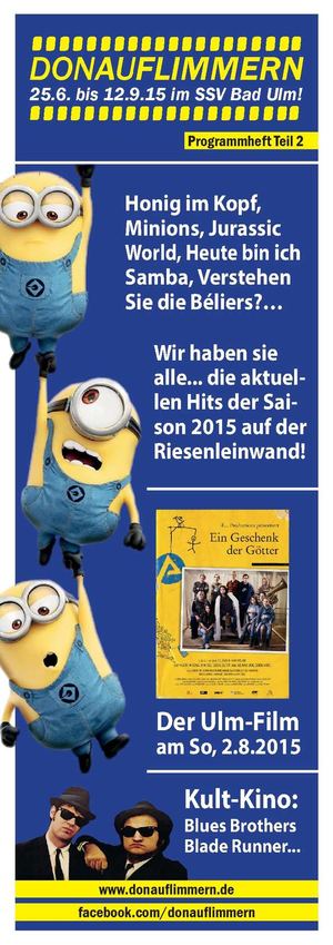 Donauflimmern Kino Open Air 2015 - Teil 2