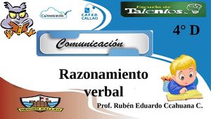 Conociendo un nuevo mundo de palabras