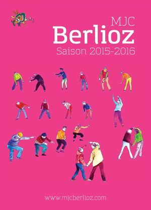 Plaquette MJC Berlioz 2015/2016