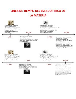 QUIMICA organizadores y linea de tiempo