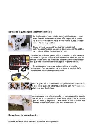 Mantenimiento de equipos de computo