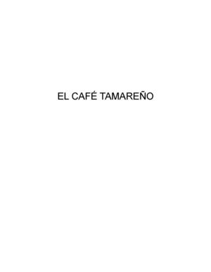 El Café Tamareño