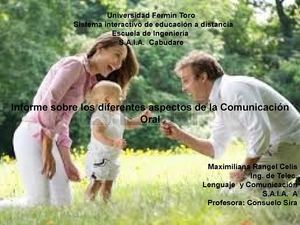 Comunicacion Oral ! Lenguaje Y Comunicacion!