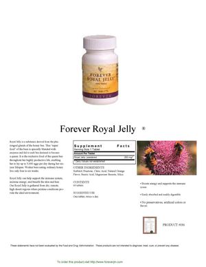 Forever Royal Jelly ENG