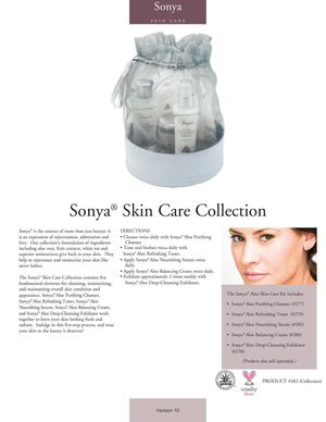 Sonya Skincare Kit ENG