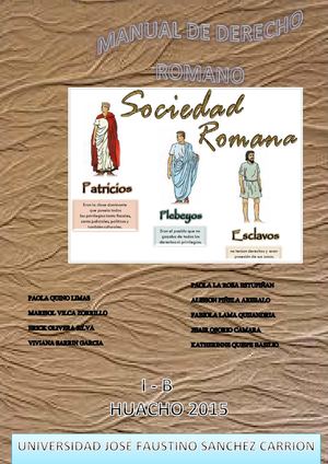 Libro De Derecho Romano