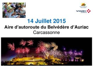 14 Juillet 2015 en Pays de Carcassonne