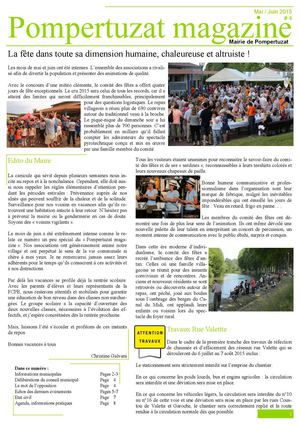 Pompertuzat Magasine Mai Juin 2015