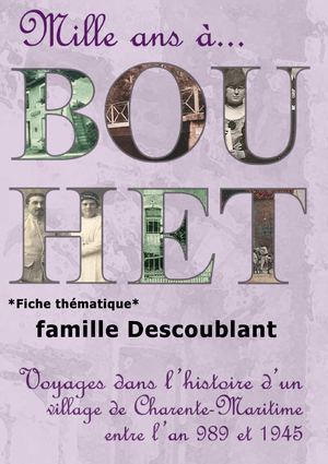 Descoublant à Bouhet