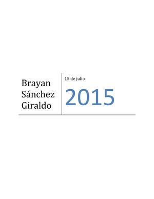 Brayan Sánchez Giraldo