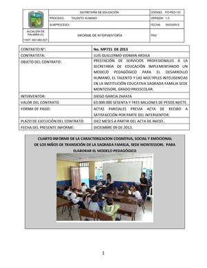 4 Formato Cuarto Informe