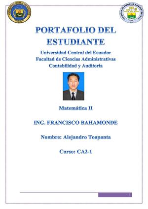 Alejandro Toapanta Portafolio