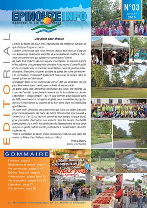 EPINOUZE INFO N°3