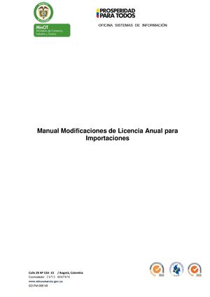 Manual Licencia Anual Modificaciones