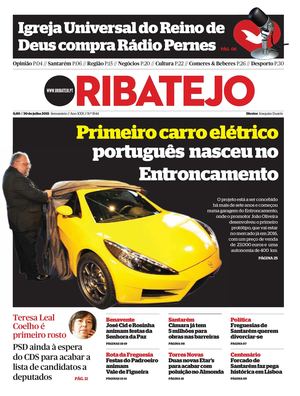 Edição 1544 do Jornal O Ribatejo - 30 de julho 2015