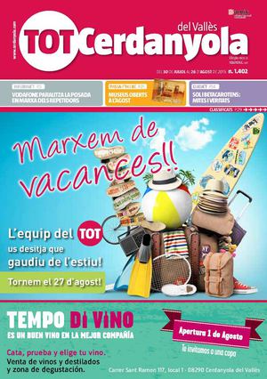 Del 30 de juliol al 26 d'agost N 1402