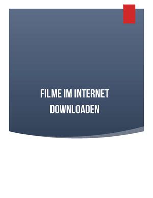 Filme Downloaden mit Topusenet.de