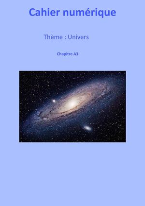 Cahier Numerique A3