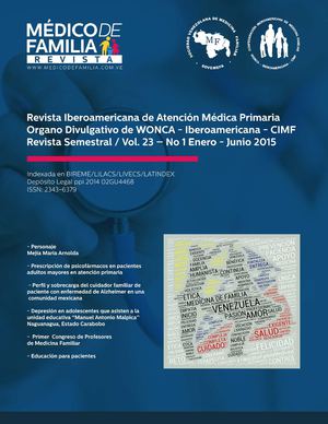 Medico De Familia Vol23 N°1 Junio 2015
