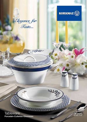 Korkmaz Tableware 2015