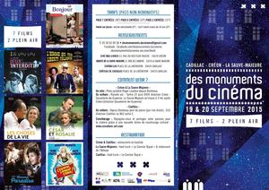 Programme Des Monuments Du Cinema