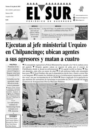 El Sur Viernes 31072015