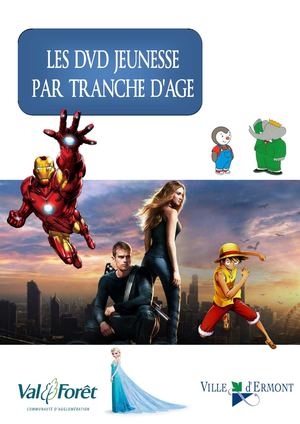 Filmographie jeunesse par tranche d'âge
