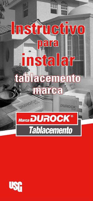 Instructivo Durock