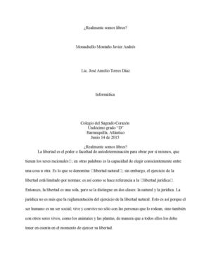 Realmente Somos Libres