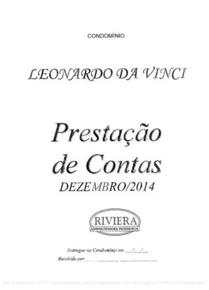 2014/12 (Dezembro/2014) - Leonardo da Vinci