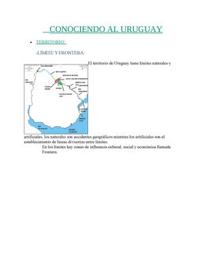 Conociendo Al Uruguay