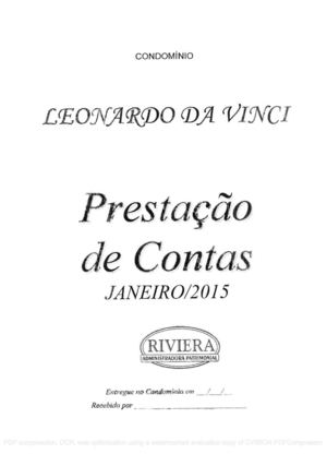 2015/01(Janeiro/2015) - Leonardo da Vinci