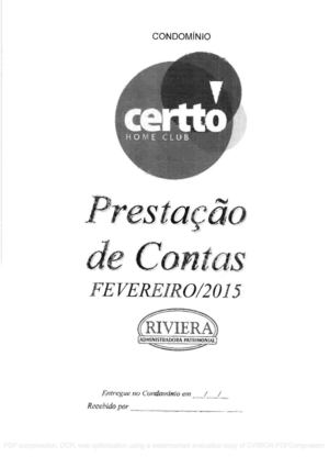 2015/02(Fevereiro/2015) - Certto Home Club