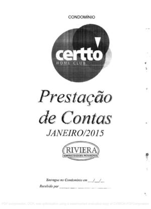 2015/01(Janeiro/2015) - Certto Home Club