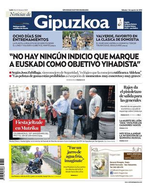 Noticias de Gipuzkoa 20150801