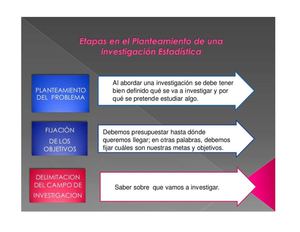 Mapa Mental De Las Etapas De Investigación Estadistica