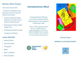 IW club de Bordeaux Aliénor Europea