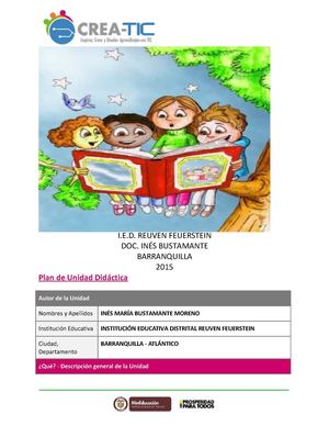 PRESENTACIÓN UNIDAD DIDÁCTICA