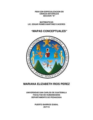 Mapas Conceptuales y Organizador Gráfico