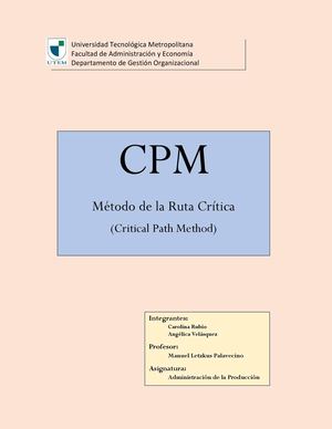 Cpm Adm Produccion
