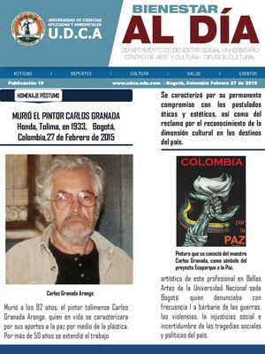 U.D.C.A - Bienestar al día No. 19