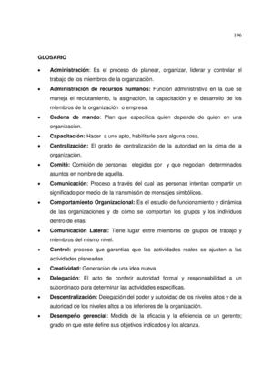 glosario administrativo