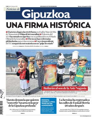 Noticias de Gipuzkoa 20150804