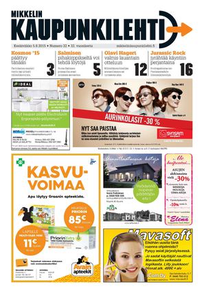 Mikkelin Kaupunkilehti 32/2015