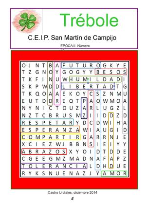 revista Trébole Diciembre 2014