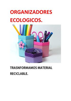 Organizadores Ecologicos