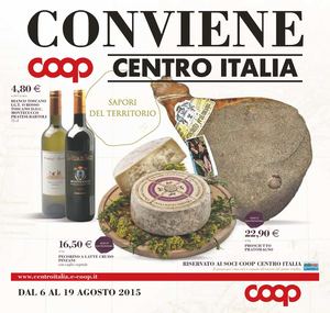 Volantino Coop Toscana Dal 6 Al 19 Agosto