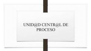 Unidad De Prosesador Por Andres Rico